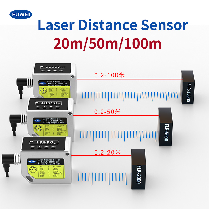 Industrial equipment ranging laser displacement sensor